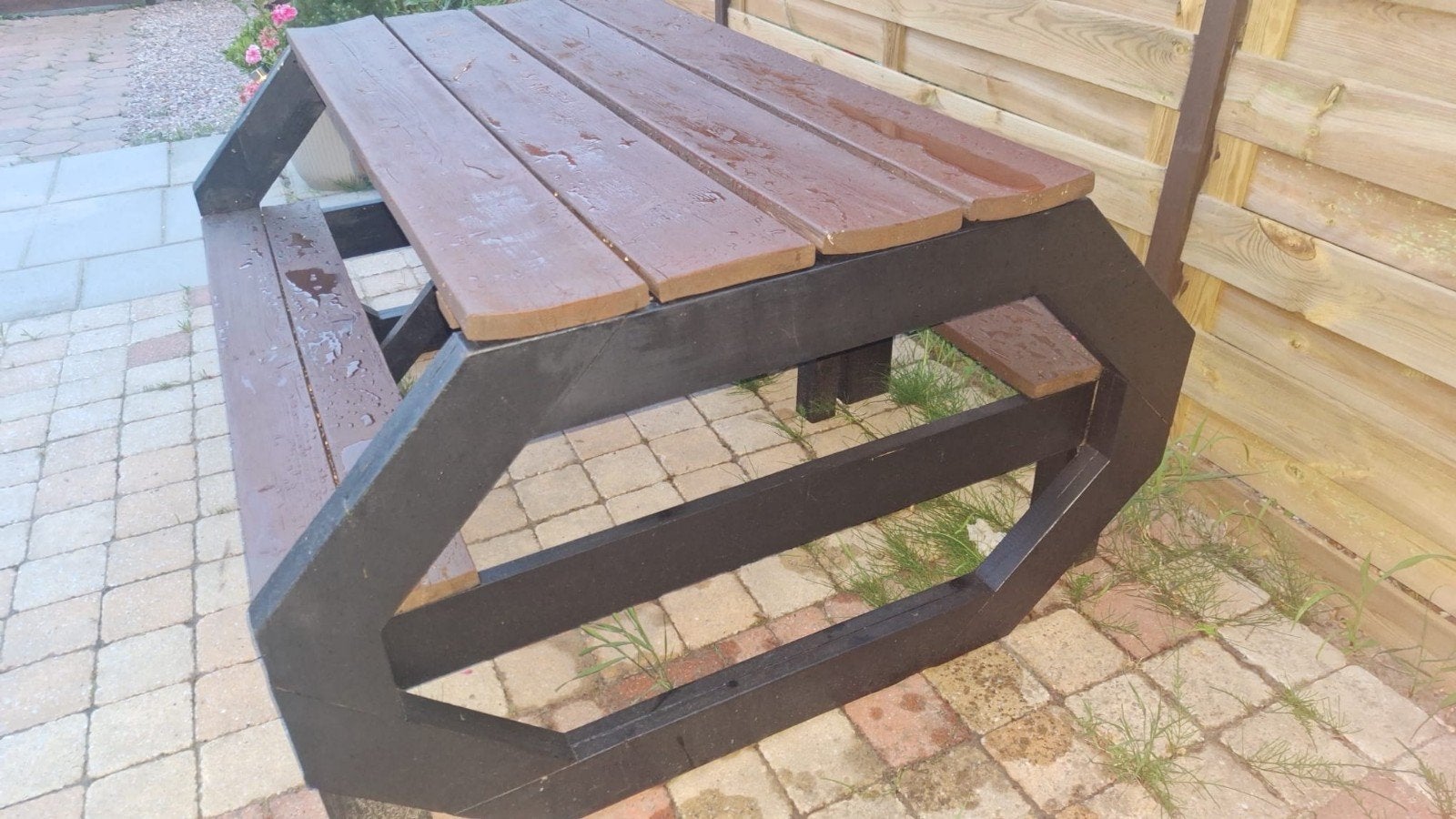 Picknick tafel MOET NU WEG!!, Ophalen, Rechthoekig, Hout