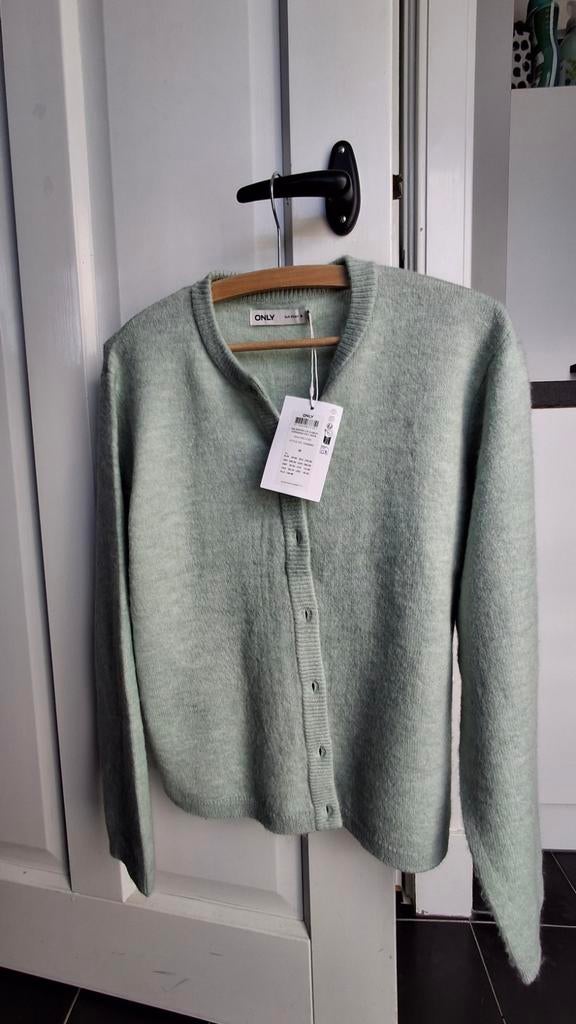 Damesvest, mintgroen, Only, nieuw met prijskaartje!, Maat 38/40 (M), Only, Nieuw, Ophalen of Verzenden