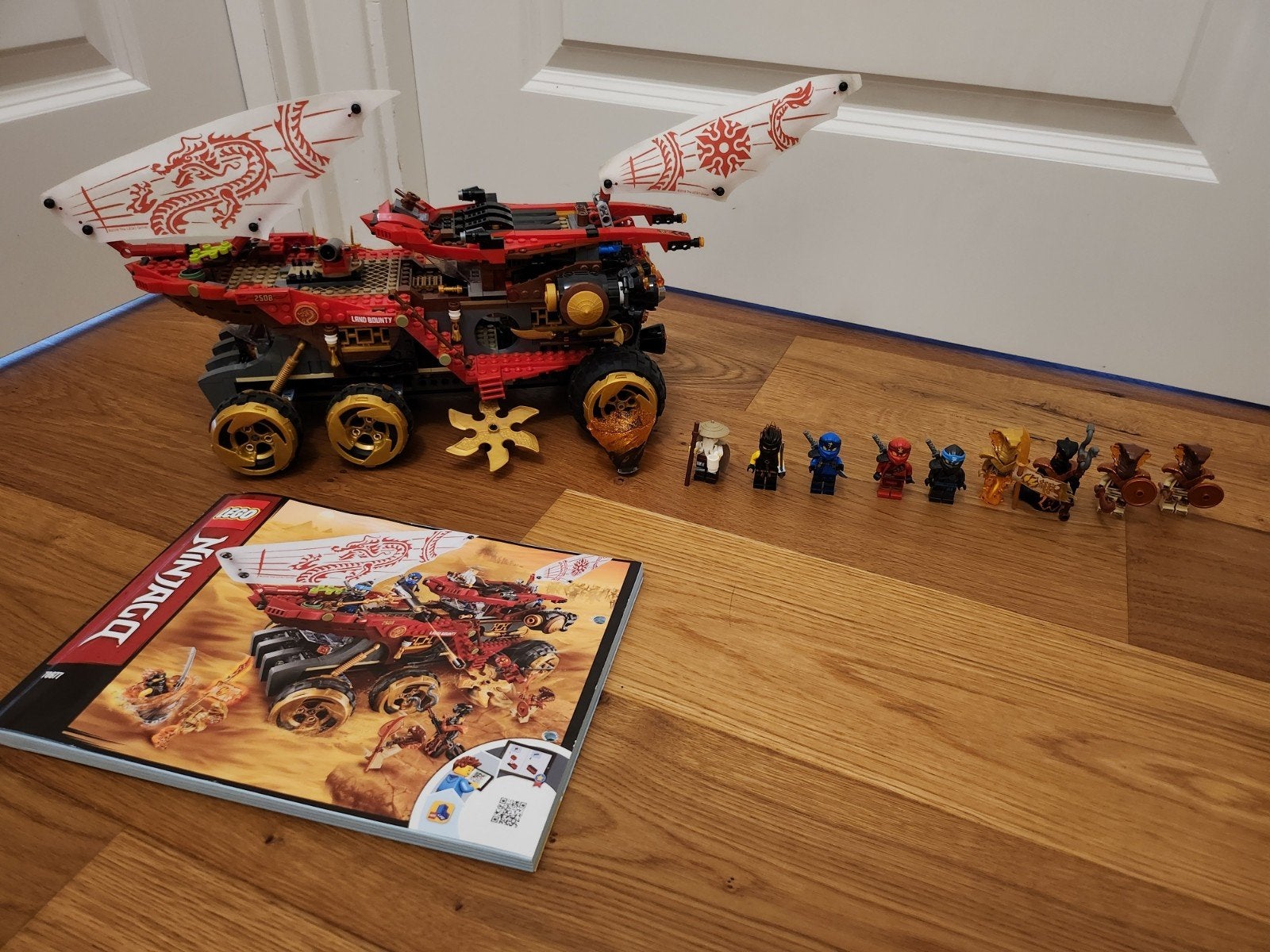 LEGO Ninjago 70677 Land Bounty - Compleet met minifiguren, Ophalen, Lego, Zo goed als nieuw, Inclusief instructies