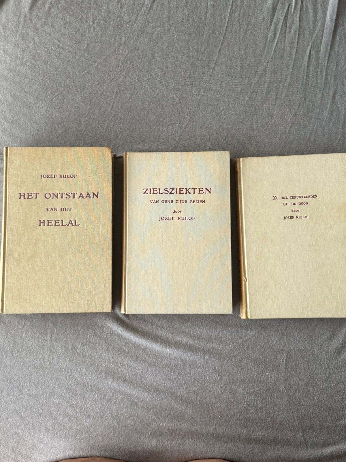 Jozef Rulof- 3 boeken (hardcover), Boeken, Esoterie en Spiritualiteit, Ophalen of Verzenden, Gelezen