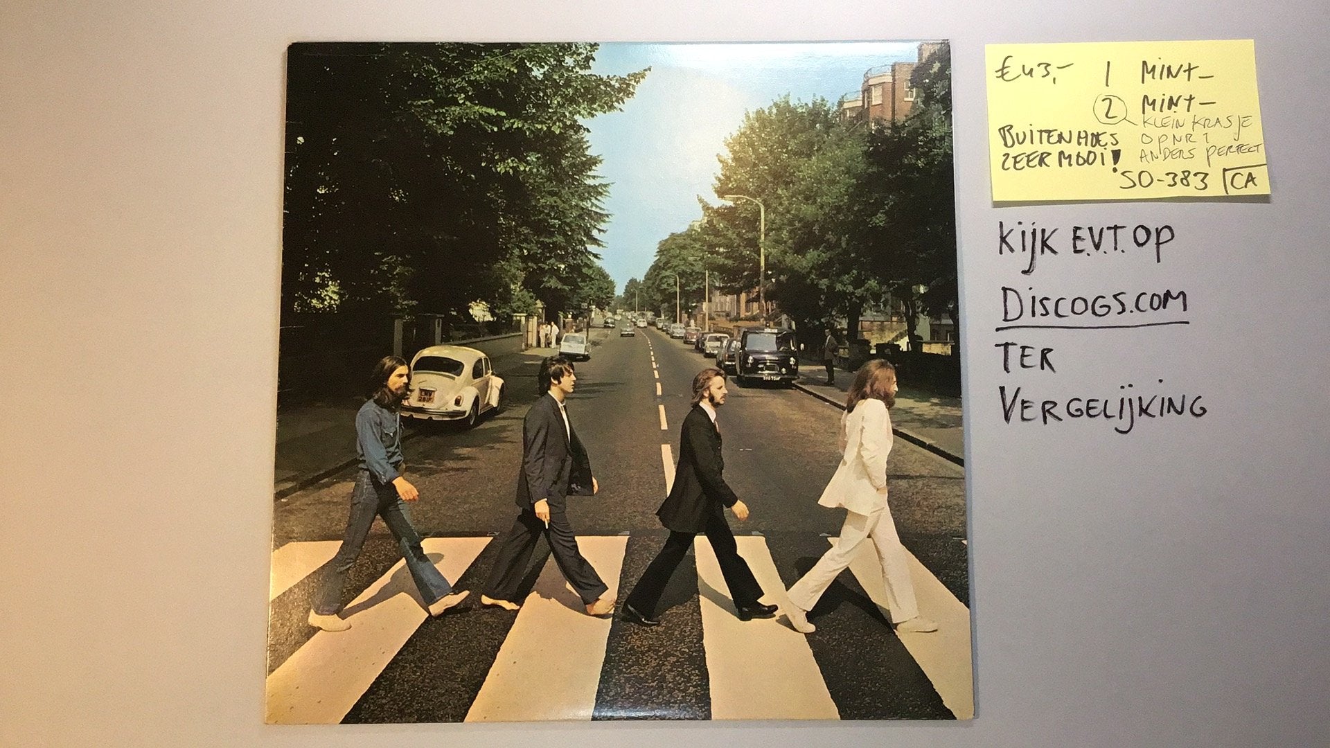 The Beatles - Abbey Road, Ophalen of Verzenden, Gebruikt, Overige formaten, Poprock