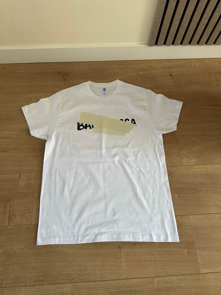 Balenciaga T-shirt Maat S -  nieuw, Kleding | Heren, T-shirts, Ophalen of Verzenden, Nieuw, Maat 46 (S) of kleiner, Wit
