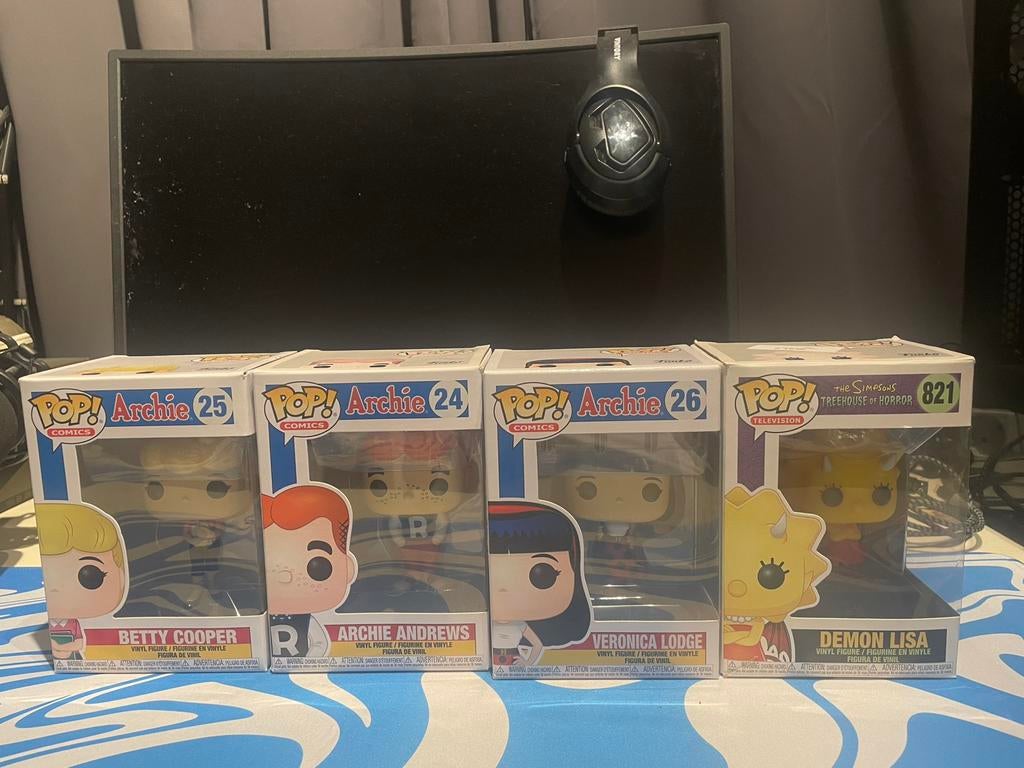 Funko Pop set – Archie Comics + The Simpsons, Ophalen of Verzenden, Zo goed als nieuw