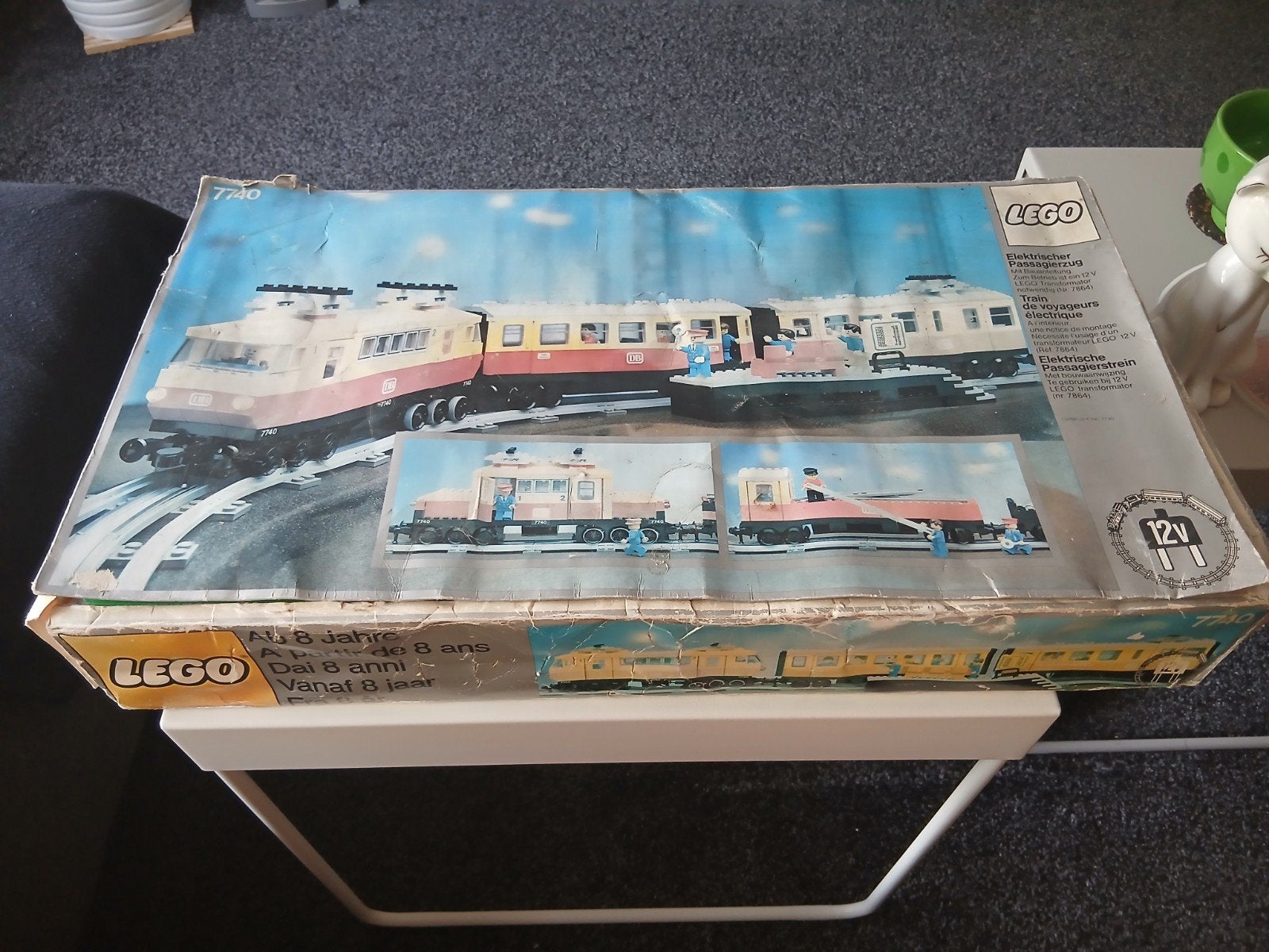 Lego nr 7740     12 volt trein, Gebruikt, Lego, Ophalen of Verzenden, Compleet
