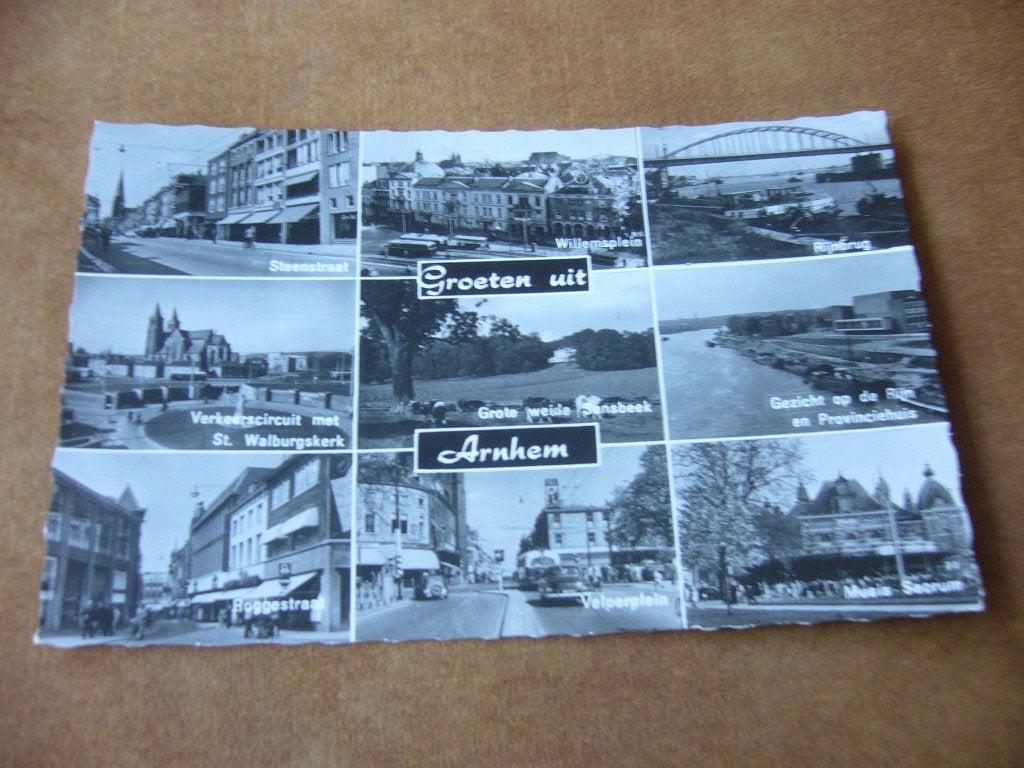ARNHEM  =  9 LUIK, Ophalen of Verzenden, 1940 tot 1960, Gelopen, Gelderland