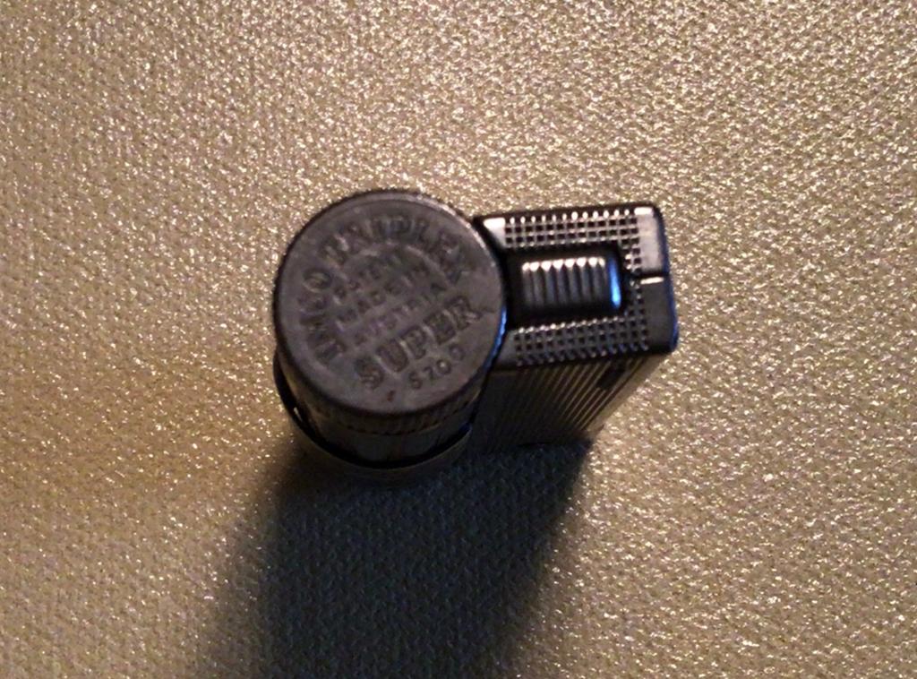 Vintage Imco Unique Super 5700 Aansteker - Made in Austria, Verzamelen, Ophalen of Verzenden, Gebruikt, Aansteker