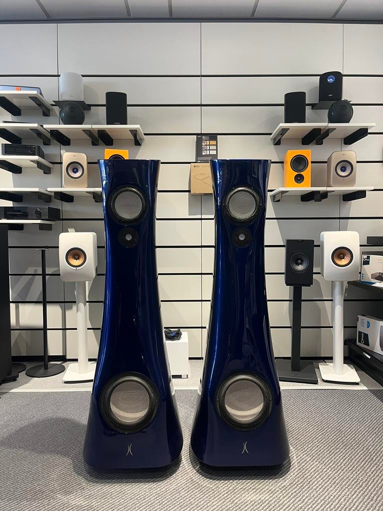 Estelon XB Cobalt Blue - Luidsprekers - High End Audio!, Audio, Tv en Foto, Luidsprekers, Zo goed als nieuw, 120 watt of meer