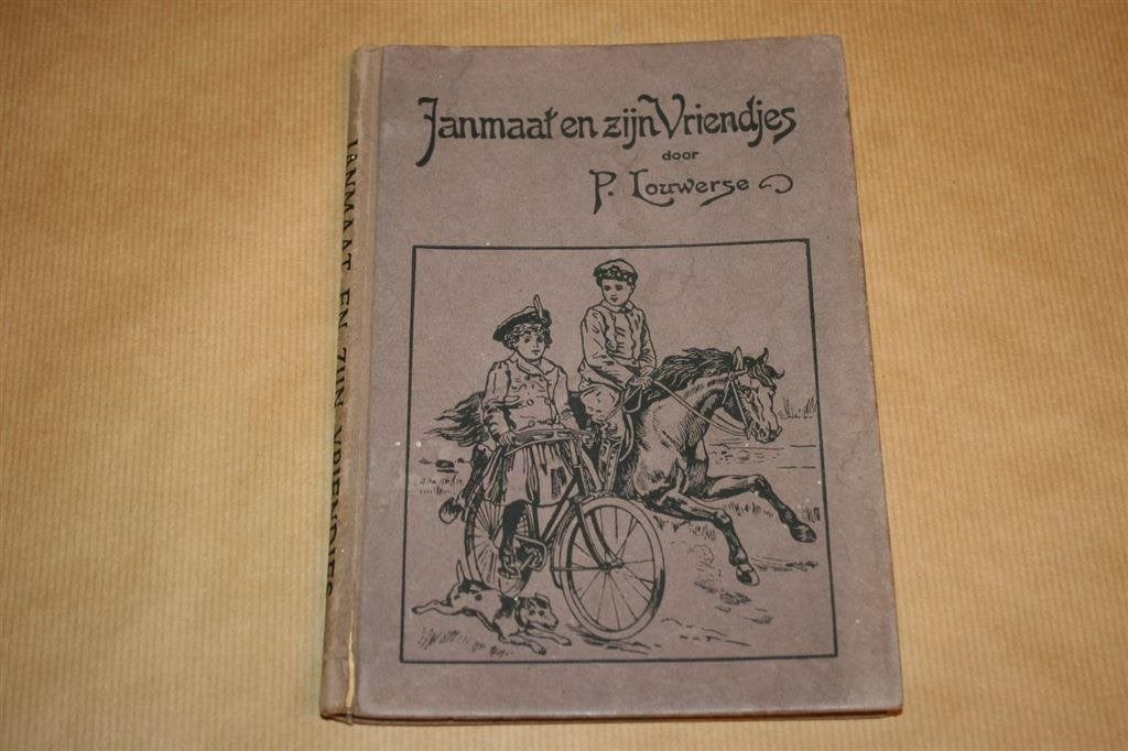 Janmaat en zijn vriendjes. Louwerse. Kluitman 19120., Ophalen of Verzenden, Gelezen