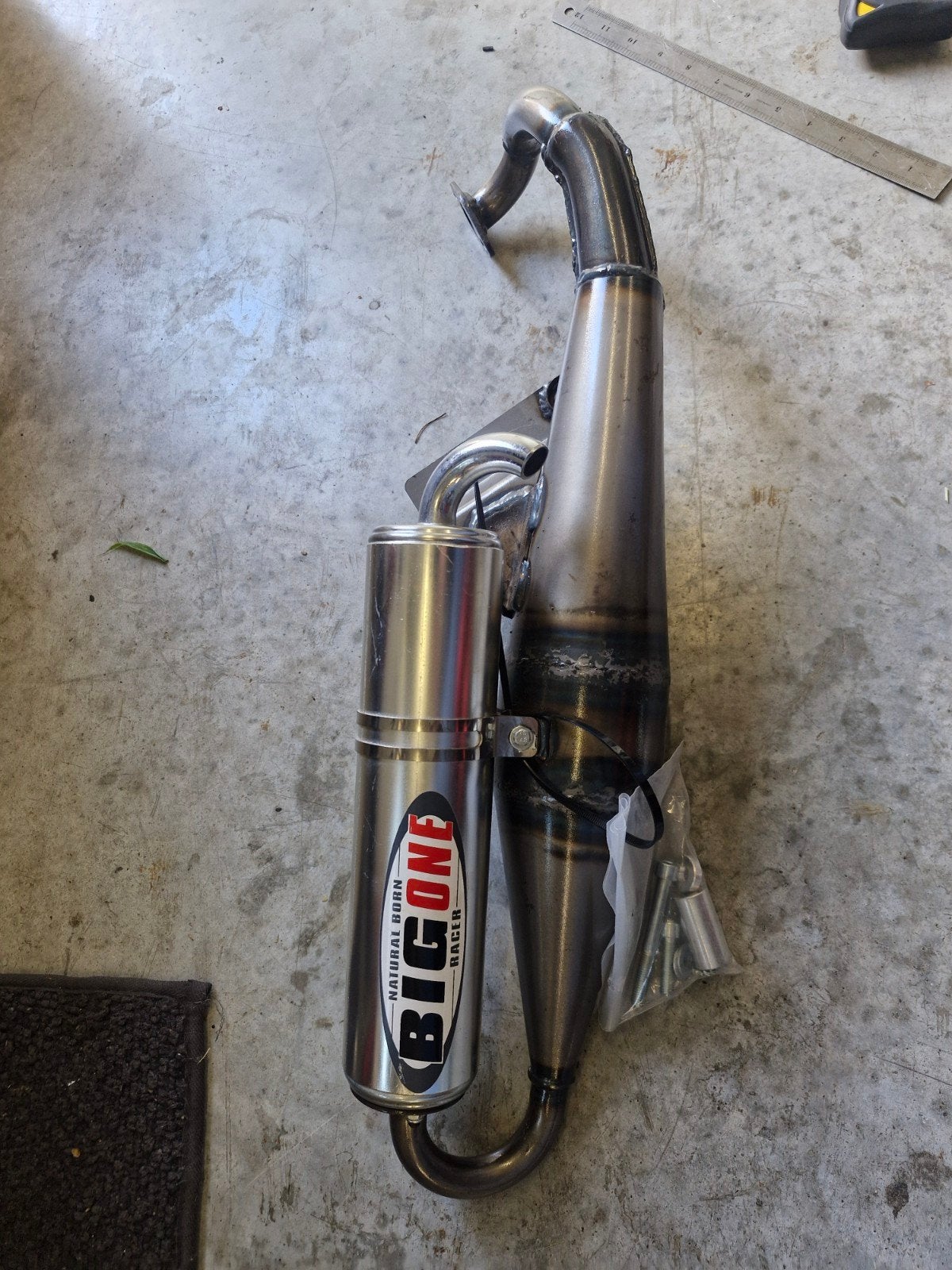 Big One "Natural Born Racer" Uitlaat - Peugeot Horizontaal, Ophalen of Verzenden, Nieuw, Uitlaat