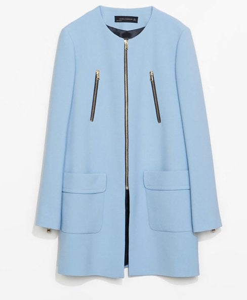 Zara baby blauw jas mantel colbert nieuw tuusen jas, Ophalen of Verzenden, Nieuw, Blauw