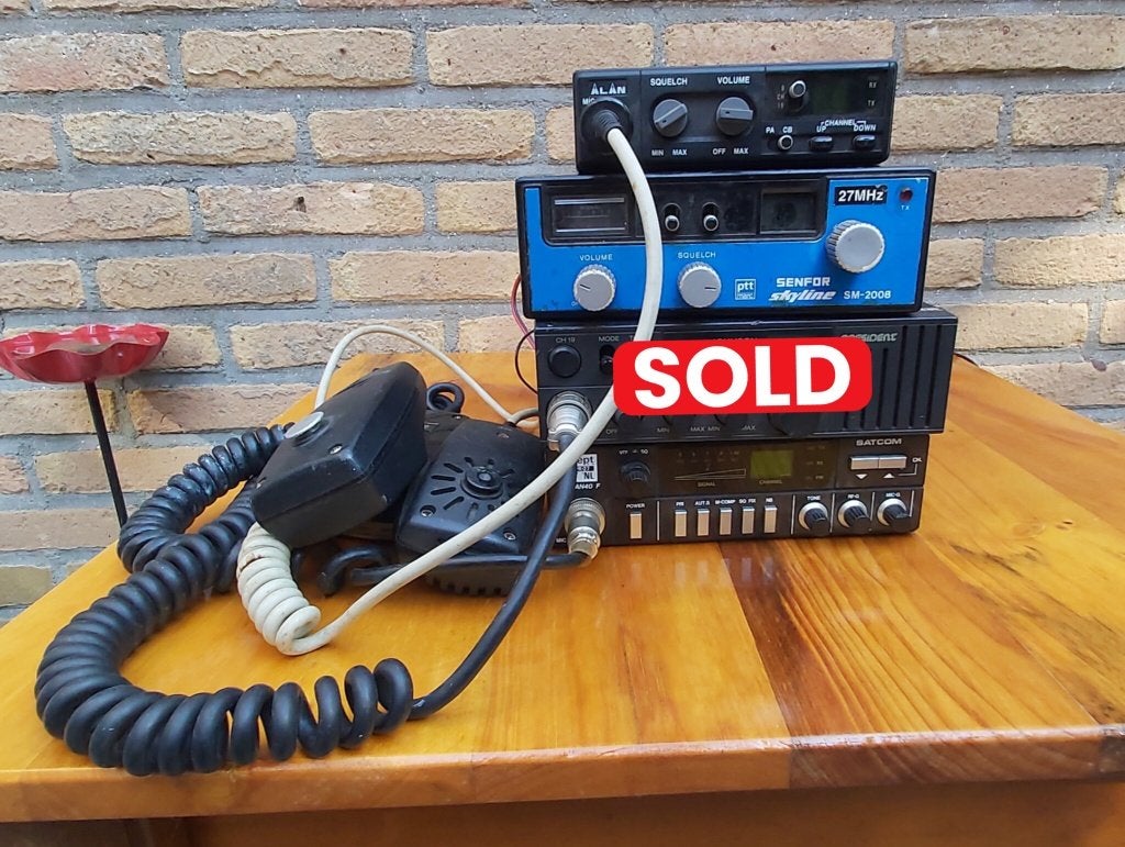 27 mc, Ophalen of Verzenden, Gebruikt, Zender en Ontvanger