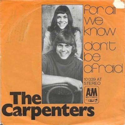 The CARPENTERS   1971   PRACHT KNALLER !!! C1457, Cd's en Dvd's, Vinyl Singles, Gebruikt, 7 inch, Single, Ophalen of Verzenden