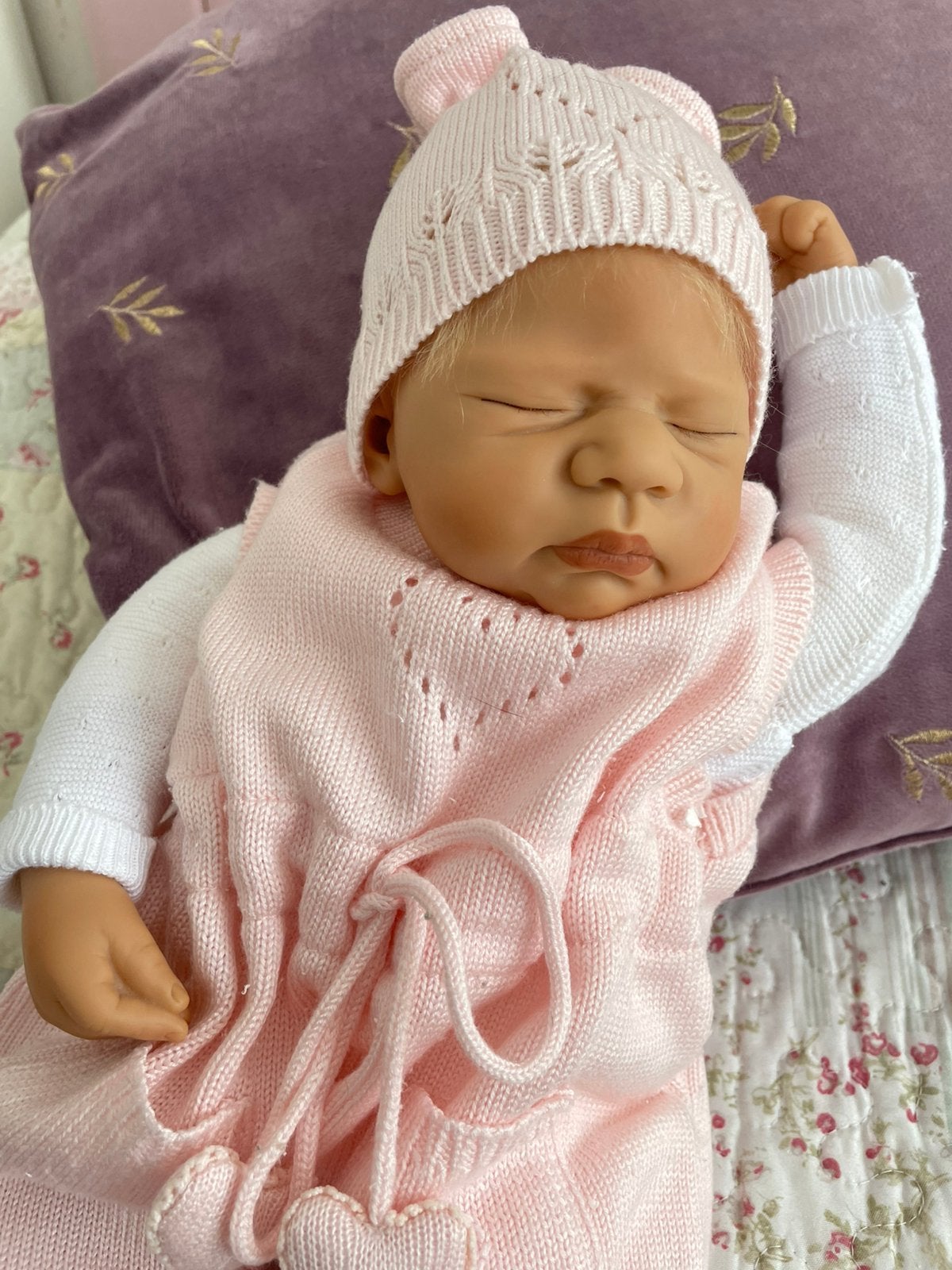 Exclusieve babypop Lilian, Ophalen of Verzenden, Zo goed als nieuw, Pop