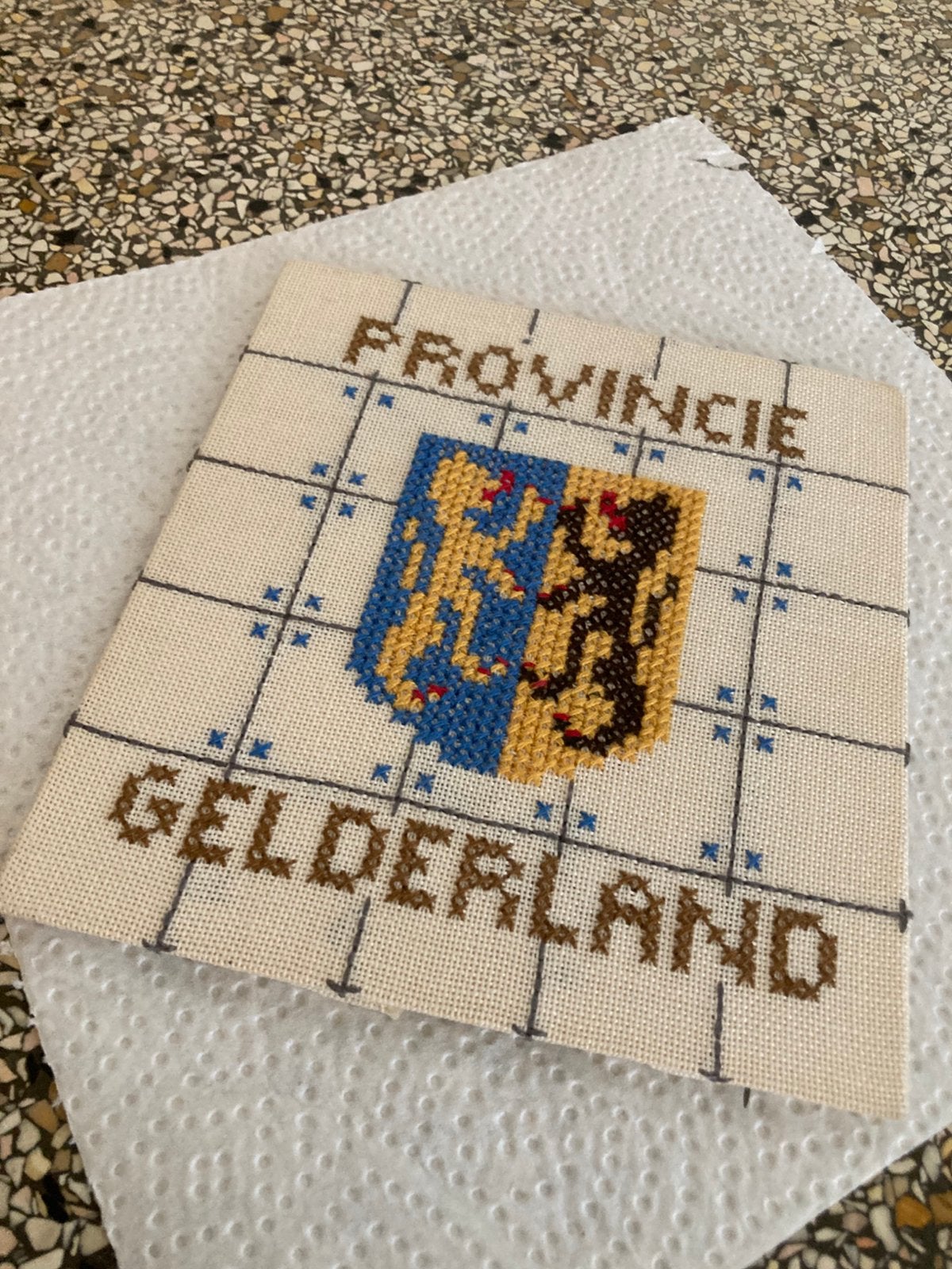 Borduurwerk gelderland, Ophalen of Verzenden