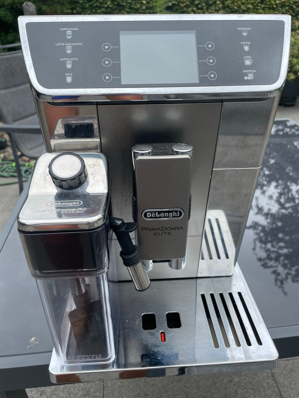 De'Longhi PrimaDonna Elite ECAM656.55.MS Koffiemachine, Witgoed en Apparatuur, Koffiezetapparaten, Afneembaar waterreservoir, Gebruikt