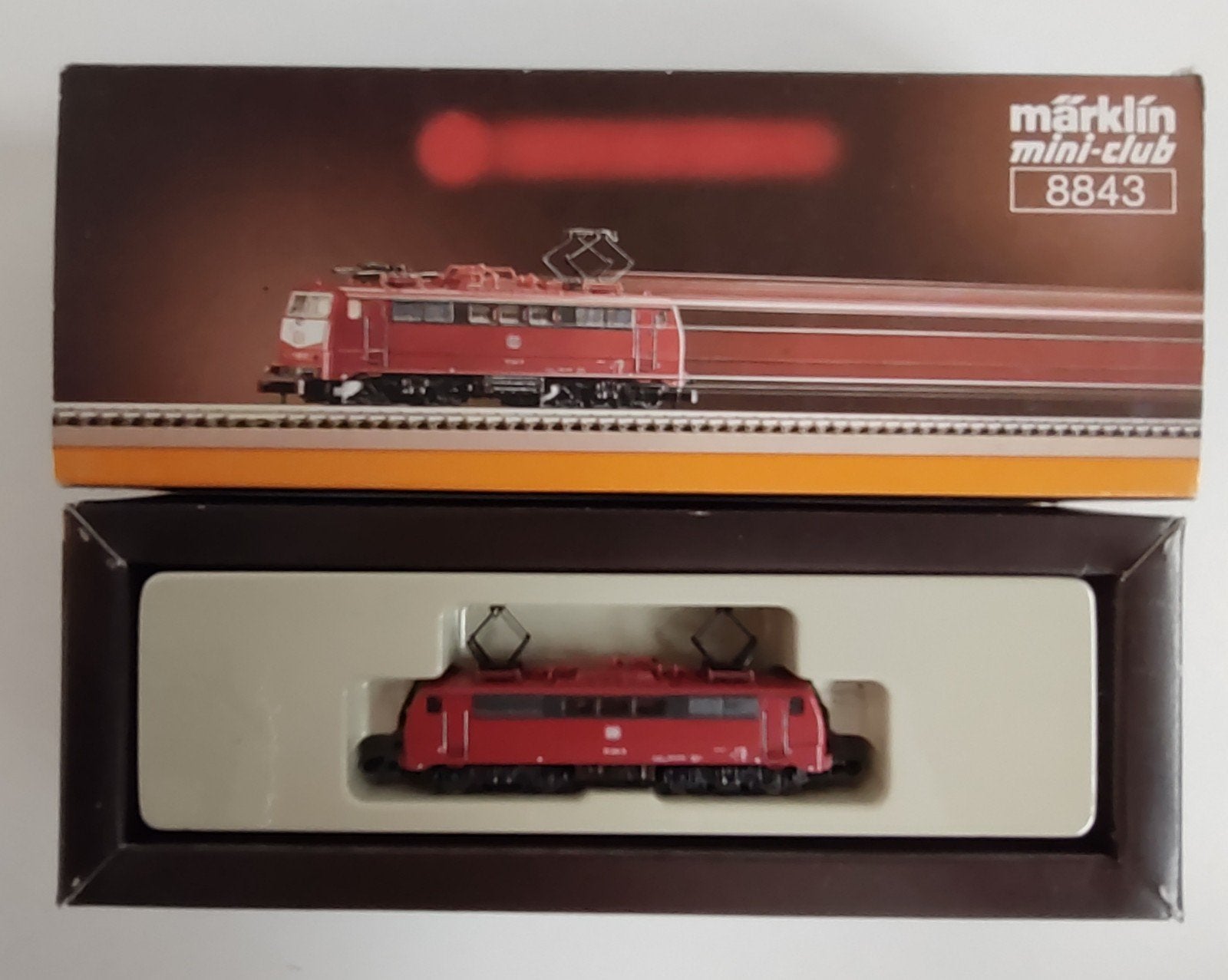 Märklin mini-club 8843 electrische locomotief BR 111, Gebruikt, Ophalen of Verzenden, Analoog, Märklin