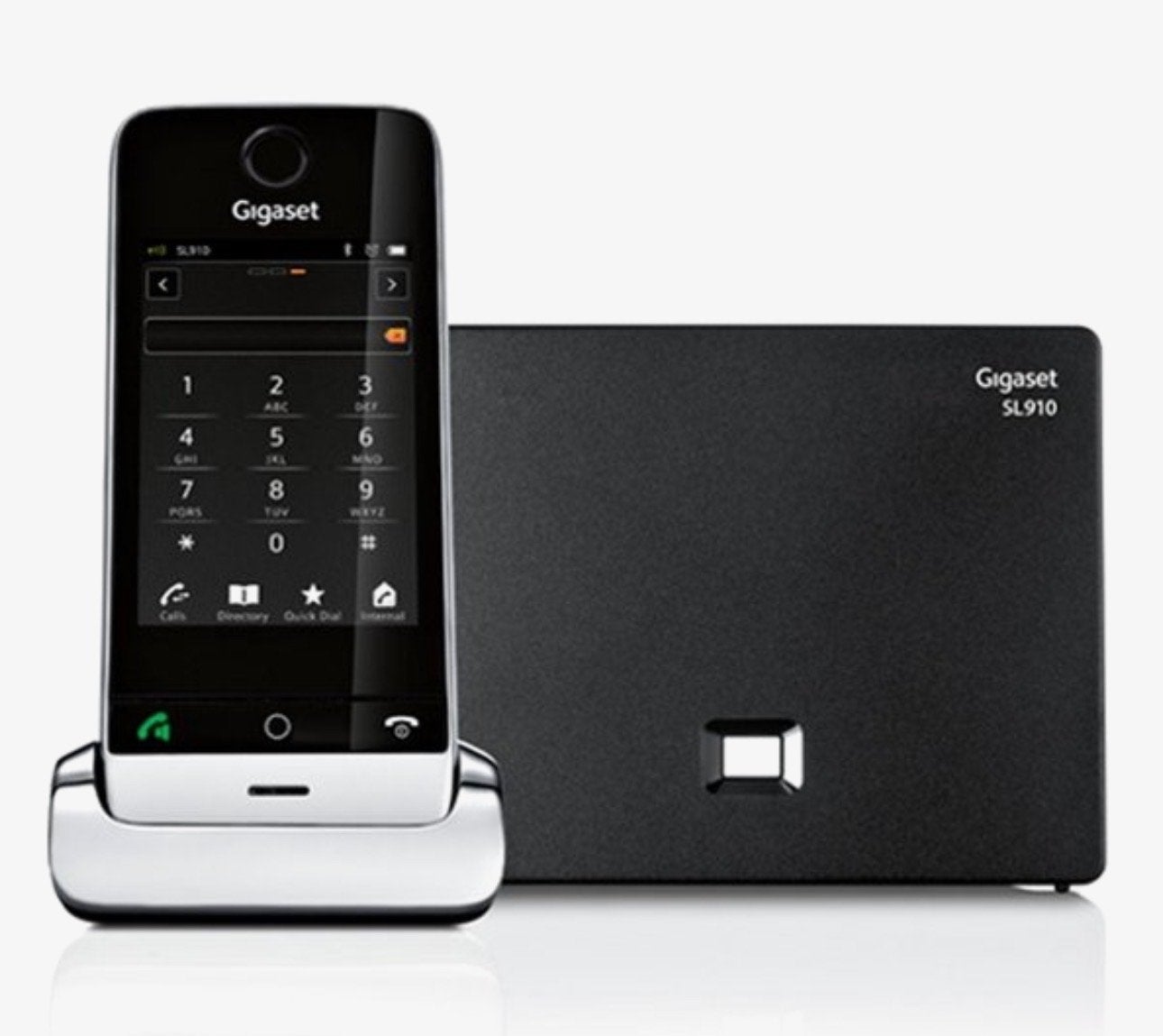 Gigaset SL910 DECT telefoon met touchscreen, Ophalen of Verzenden, Zo goed als nieuw, 1 handset