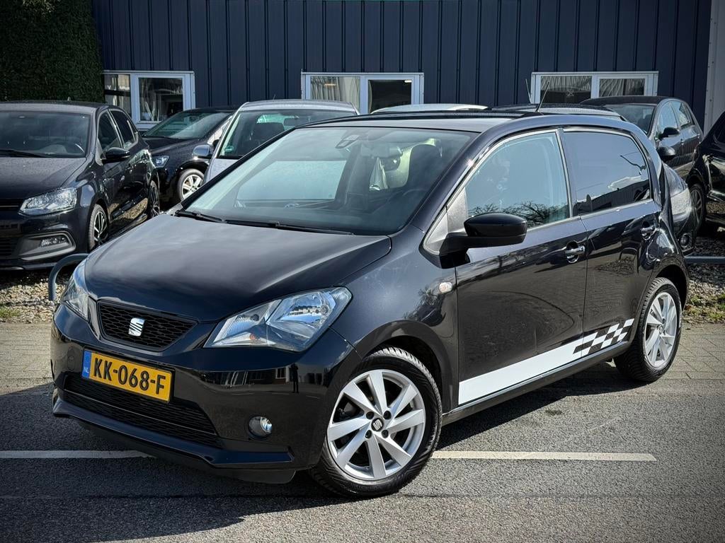 Seat Mii 1.0 44KW 2016 Zwart, Auto's, Seat, Bedrijf, Mii, Benzine, B, Hatchback, Handgeschakeld, Origineel Nederlands, Zwart, Voorwielaandrijving