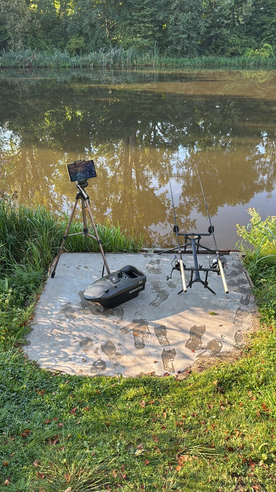 Nanotac Pro+ GPS/Dieptemeter, Watersport en Boten, Hengelsport | Karpervissen, Ophalen, Zo goed als nieuw, Overige typen