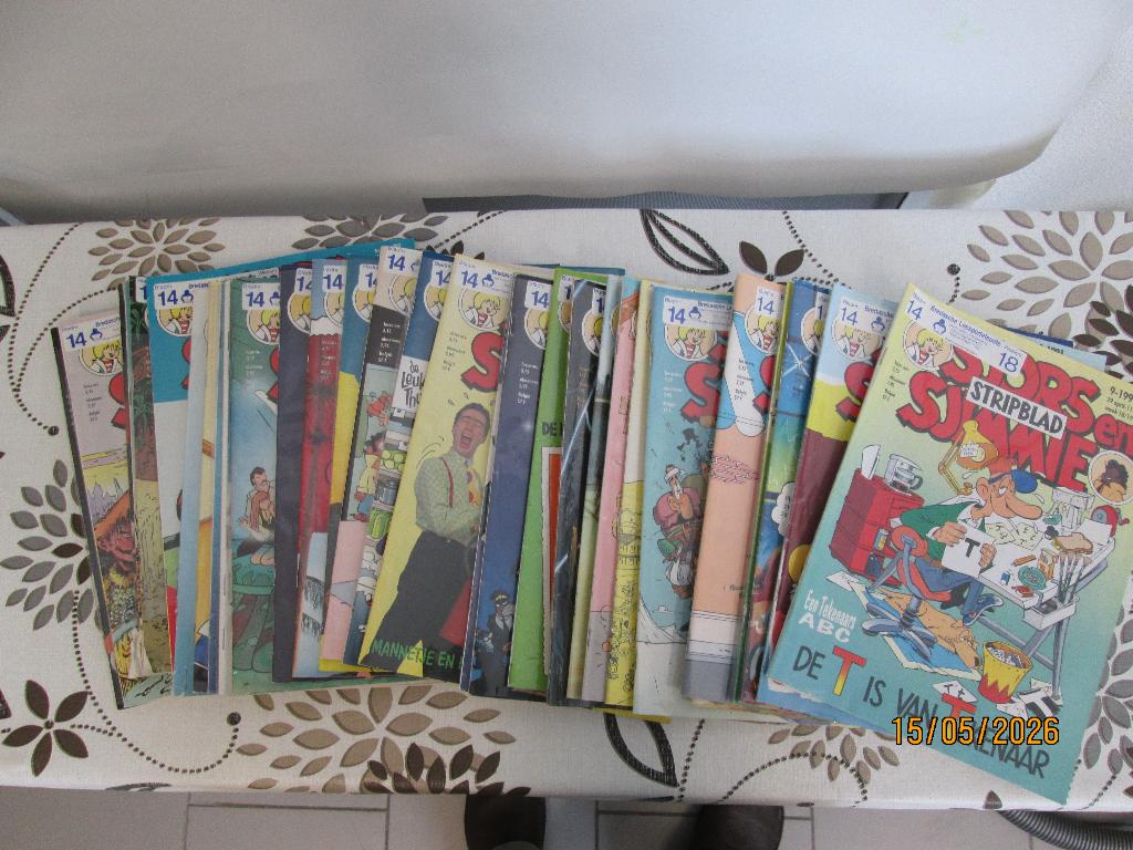 sjors en sjimmie stripbladen, Boeken, Eén stripboek, Ophalen, Gelezen