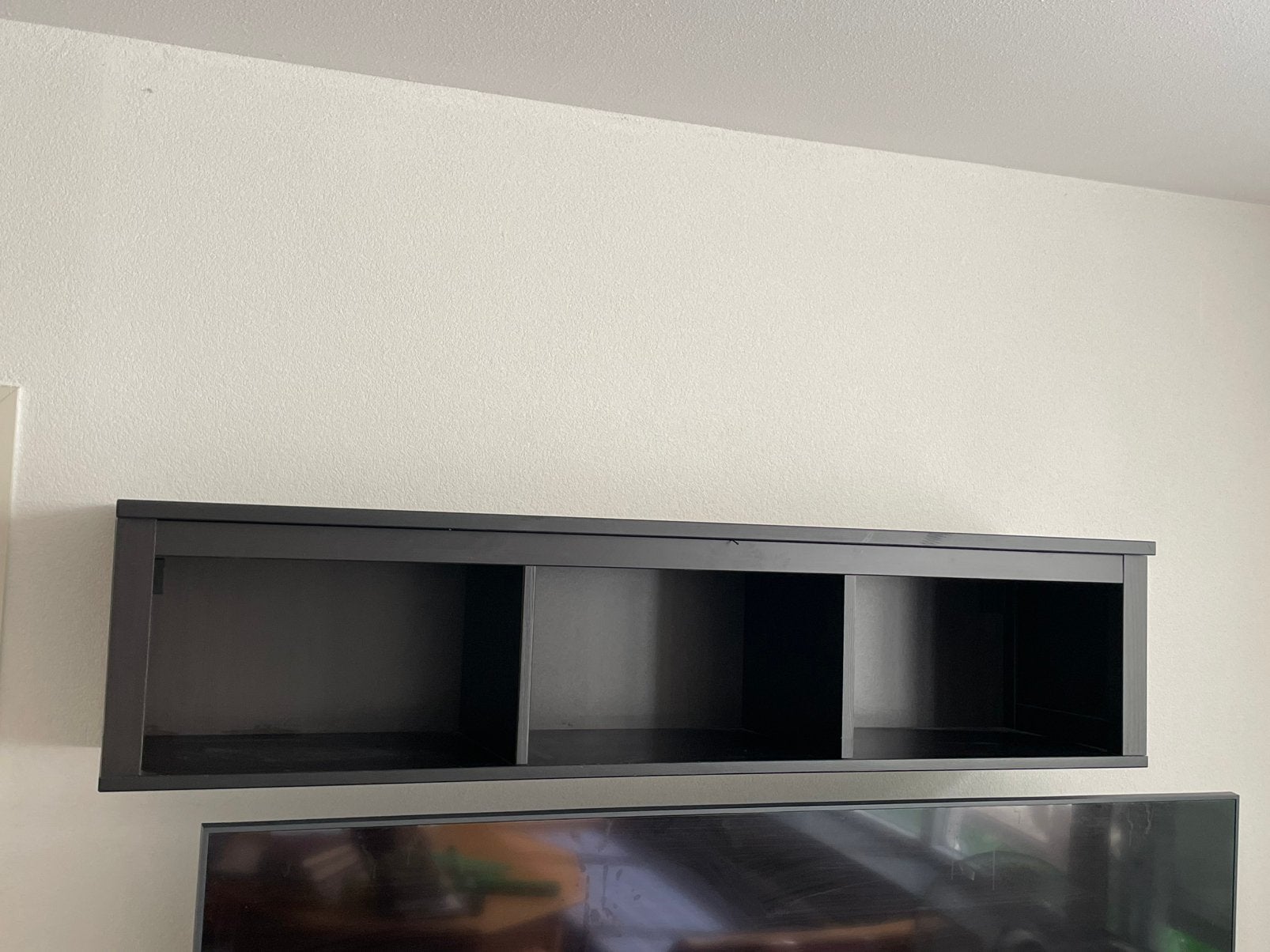 IKEA hangkast / wandkast zwartbruin – 148  34  34 cm, Ophalen, 100 tot 150 cm, Zo goed als nieuw, Minder dan 100 cm