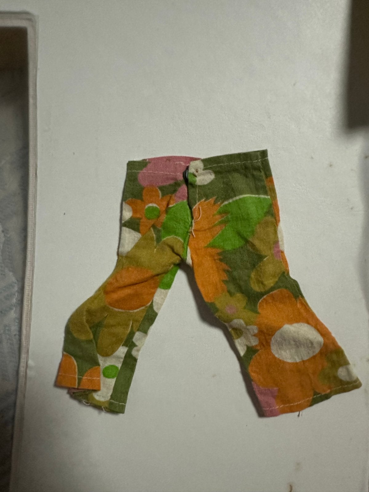 Vintage Barbie Broek met Bloemenprint, Ophalen of Verzenden, Gebruikt