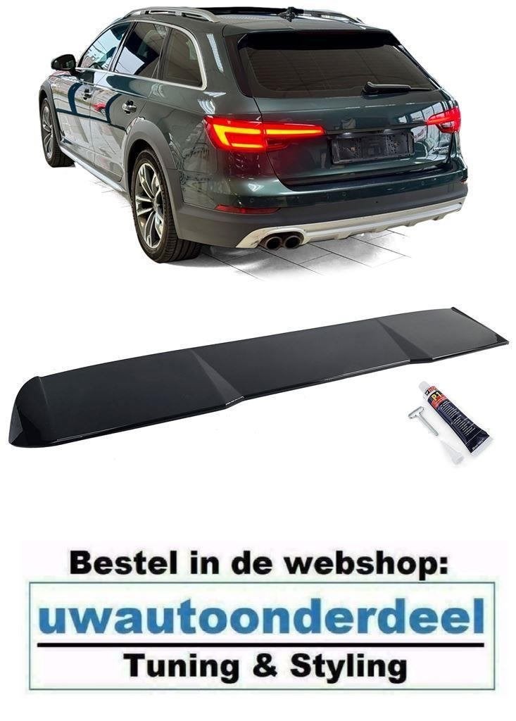 Achterklep Spoiler Glans Zwart Geschikt Voor Audi A4 B8 Allr, Auto diversen, Tuning en Styling, Verzenden, Automotive Parts, A.parts@hotmail.nl