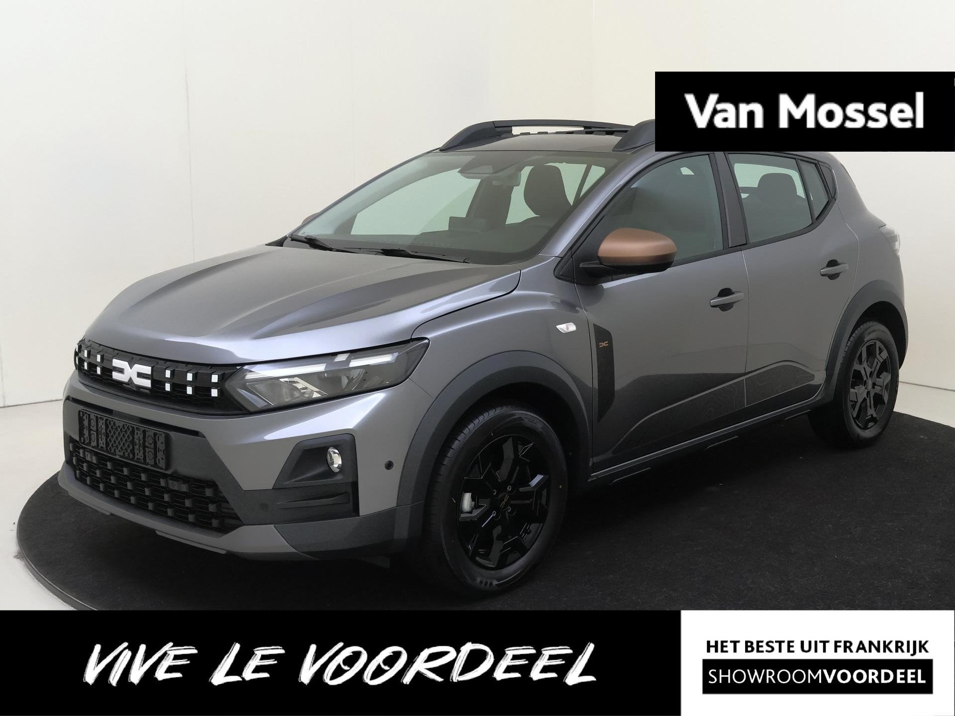 Dacia Sandero Stepway 1.2 Eco-G 120 Extreme AUTOMAAT | Pack, Auto's, Dealer onderhouden, Stof, Euro 6, 1199 cc