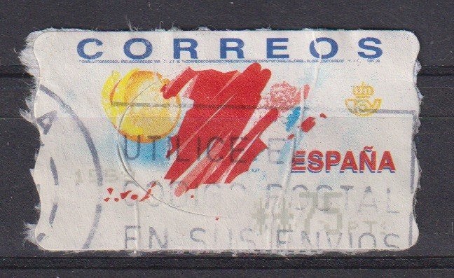 Spanje 2002 Automaatzegel, Verzenden, Gestempeld, Overige thema's
