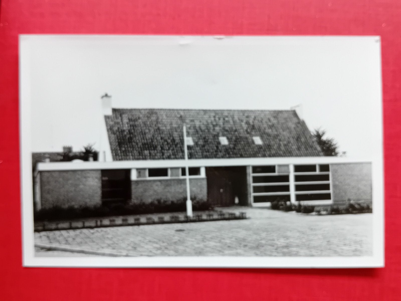 Oude Ansichtkaart Hervormde Kapel Zwartemeer Emmen, Ophalen of Verzenden, 1960 tot 1980, Ongelopen, Drenthe