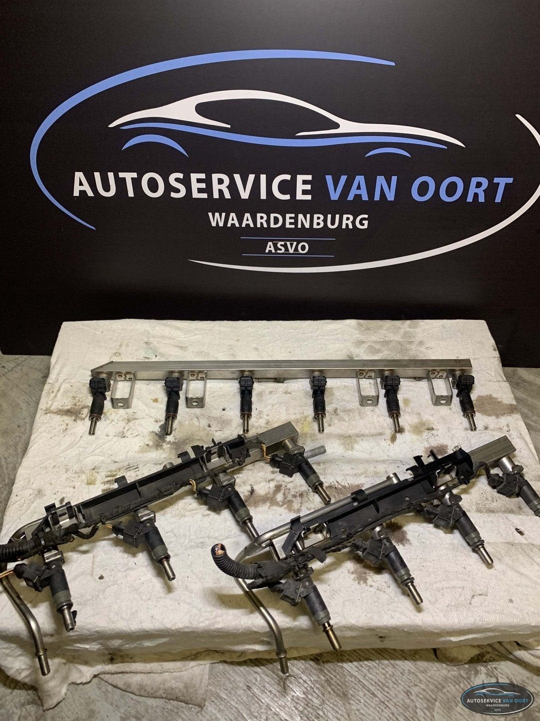 BMW N45 N46 N52 injector rail verstuiver  E46 E90 E60, Auto-onderdelen, Brandstofsystemen, Gebruikt, -, -, Ophalen of Verzenden