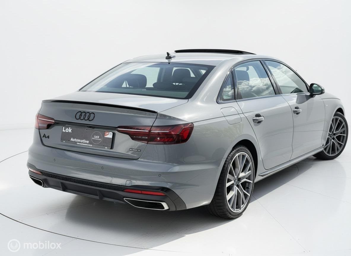 Audi A4 Limousine 40 TFSI quattro S edition DAK|MATRIX|SLINE, Auto's, Gebruikt, Zwart, 4 cilinders, A4