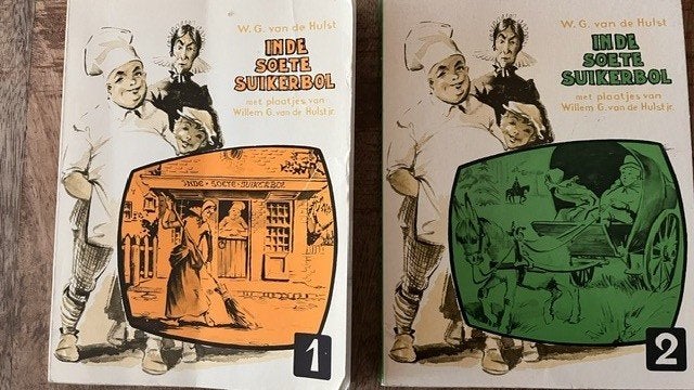 In de Soete Suikerbol deel 1 en 2 -W G van de Hulst, Verzenden, Zo goed als nieuw, Fictie algemeen