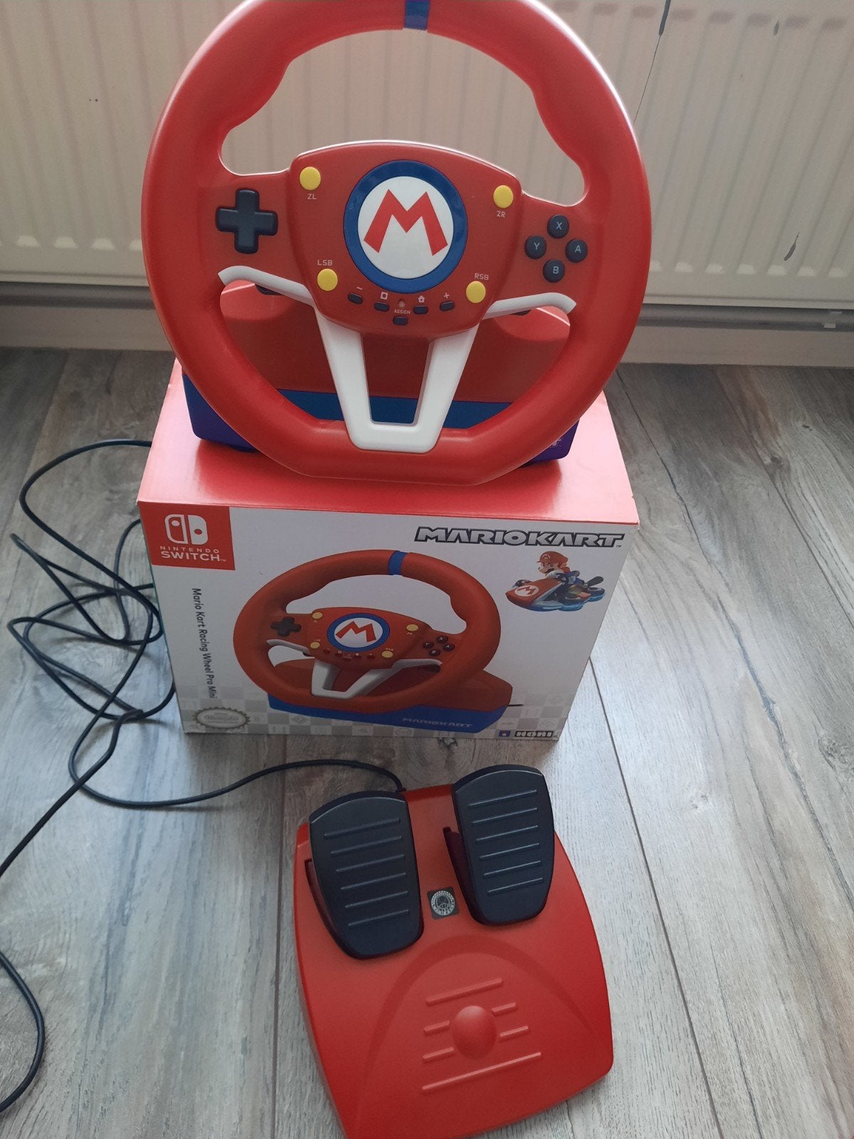 Mario Kart Stuur en Pedaal voor Nintendo Switch, Ophalen of Verzenden, Zo goed als nieuw