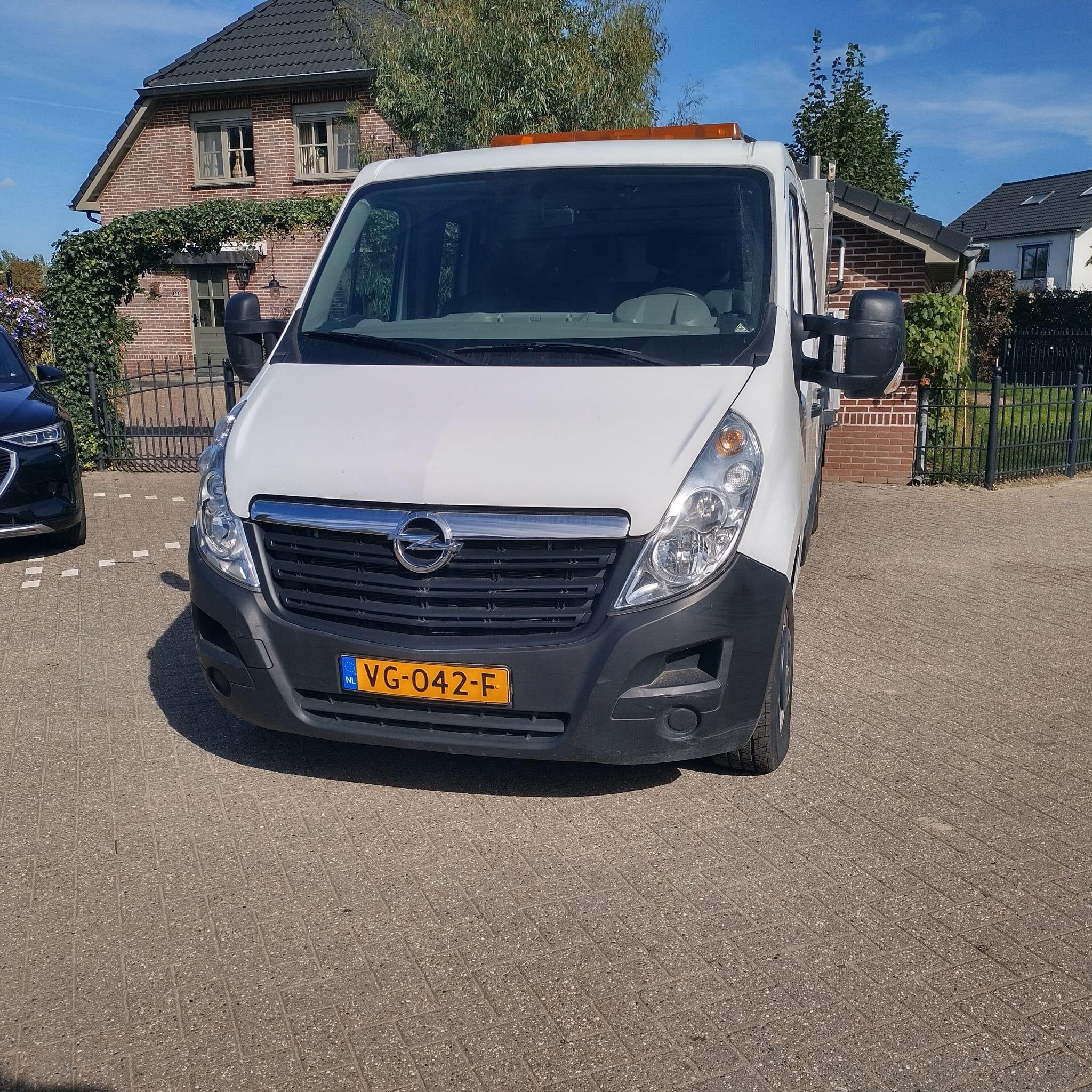 Opel Movano 2.3 CDTI L3 dubbelcabine-kipper, Auto's, Voorwielaandrijving, Euro 5, Gebruikt, 2500 kg
