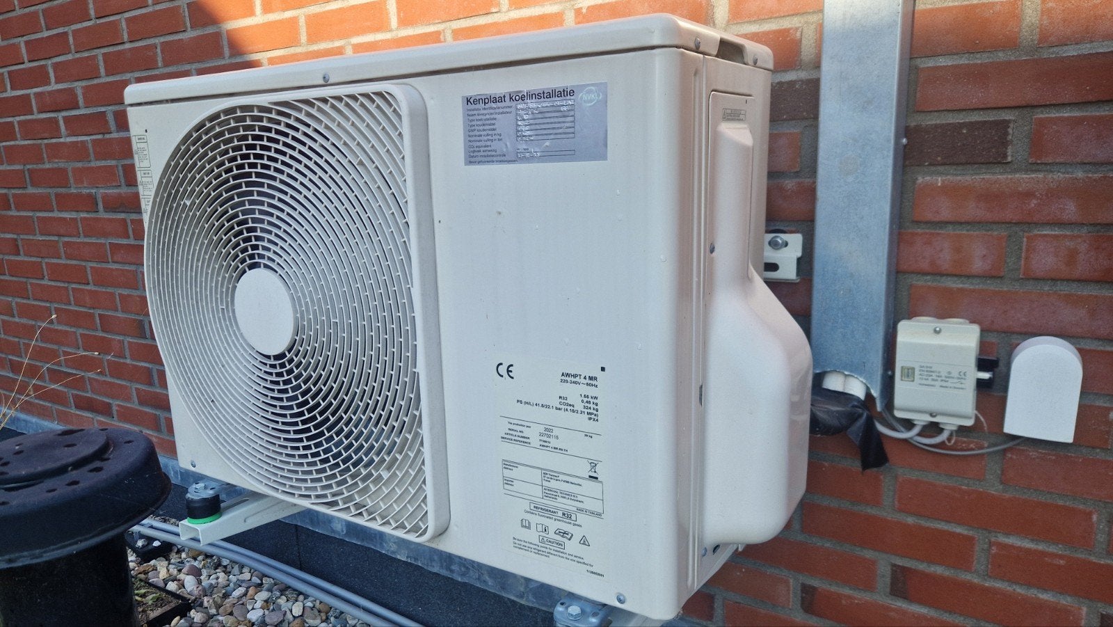 Hybride warmtepomp Remeha Elga Ace (2023) met ketel (2022), Ophalen, 30 tot 80 cm, Hoog rendement (Hr), Overige typen