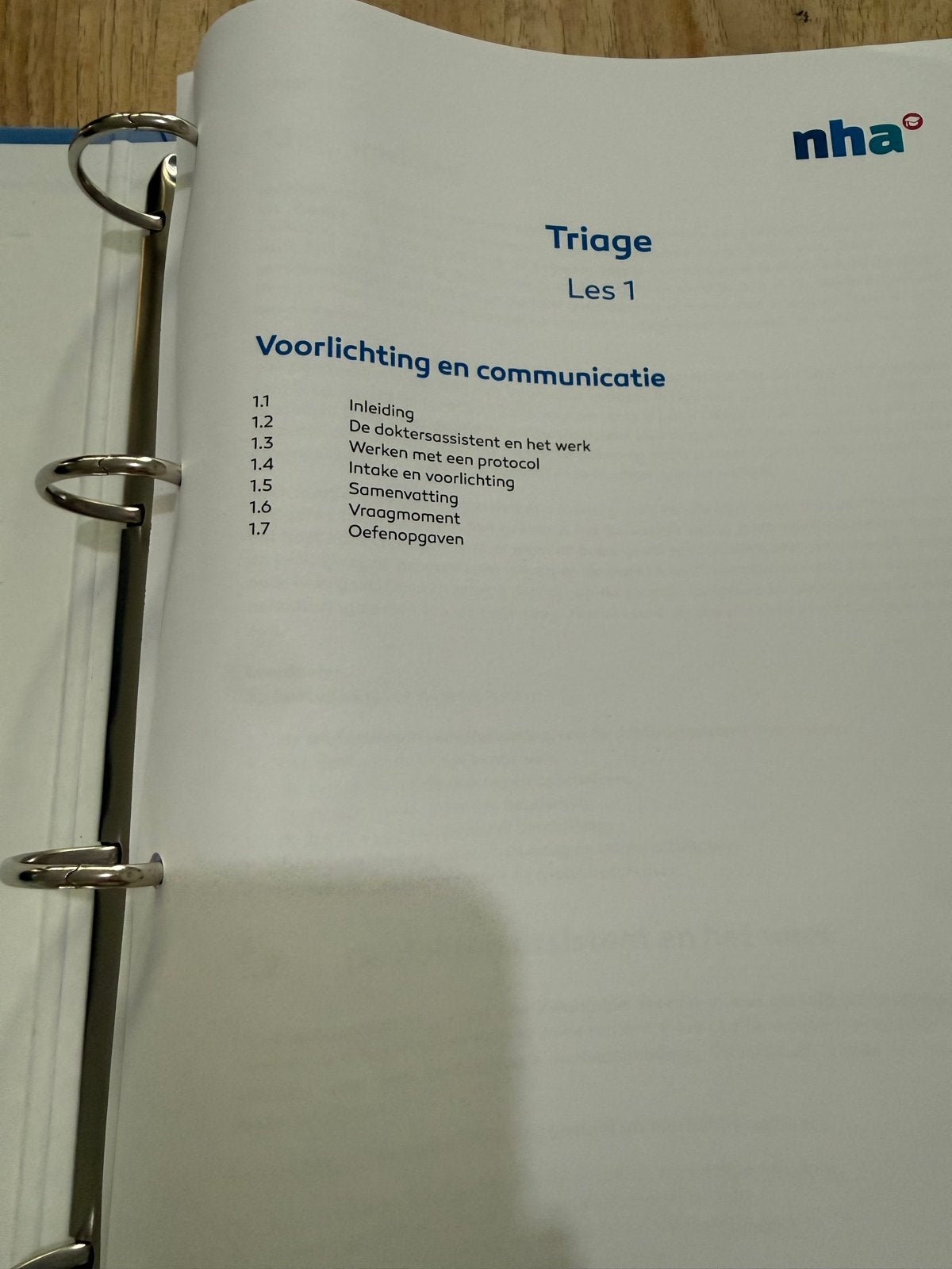 NHA Triage Lesmateriaal - Dit is jouw tijd, Boeken, Ophalen of Verzenden, Gamma, Nieuw, MBO