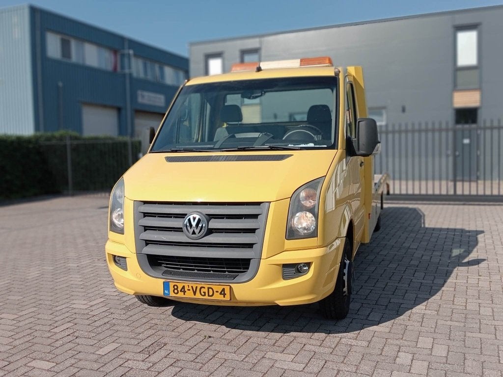 Volkswagen Crafter 2.5 Tdi 150pk Oprij wagen Oprijwagen Tijh, Auto's, Bestelauto's, 2500 cc, Gebruikt, 4 cilinders, 150 pk