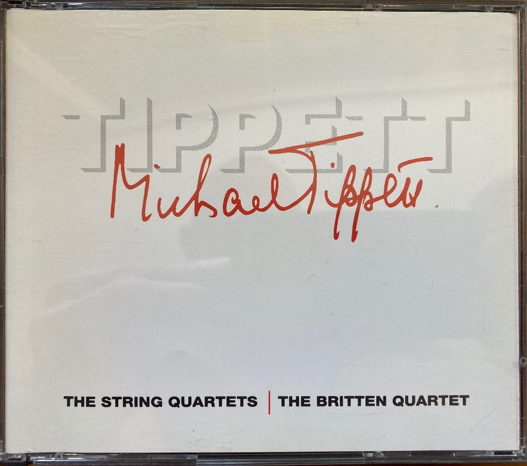 Tippett | The String Quartets | Britten Quartet (2 cd), Ophalen of Verzenden, Modernisme tot heden, Gebruikt, Kamermuziek