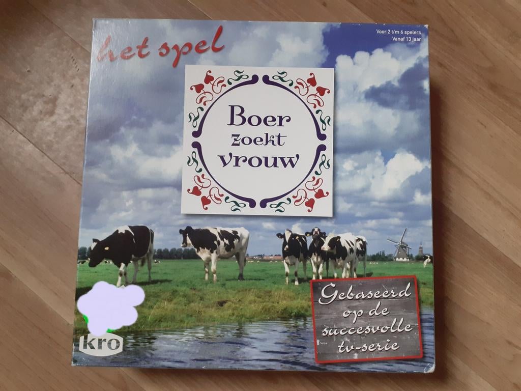 Boer zoekt vrouw het spel, Drie of vier spelers, Ophalen of Verzenden, Zo goed als nieuw