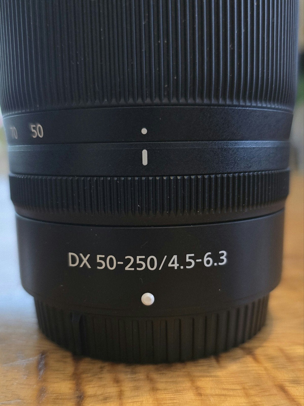 Nikon DX 50-250mm/4.5-6.3, Audio, Tv en Foto, Fotografie | Lenzen en Objectieven, Ophalen, Autofocus, 250 mm, Nikon Z-mount