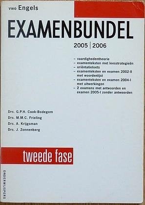 Examenbundel VWO engels 2005/2006, 2e fase, Ophalen of Verzenden, Zo goed als nieuw, VWO, Engels