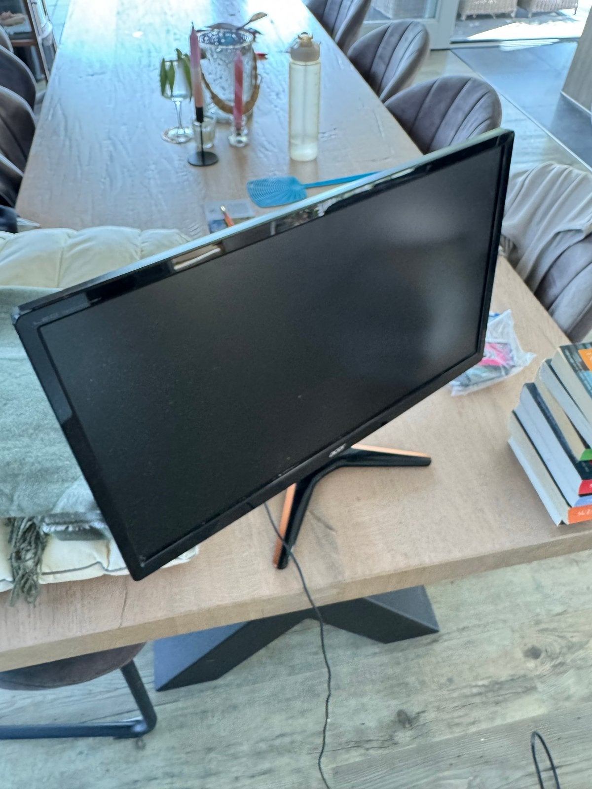 Acer GN246HL 24 inch Full HD Gaming Monitor, Gaming, Gebruikt, Kantelbaar, 101 t/m 150 Hz