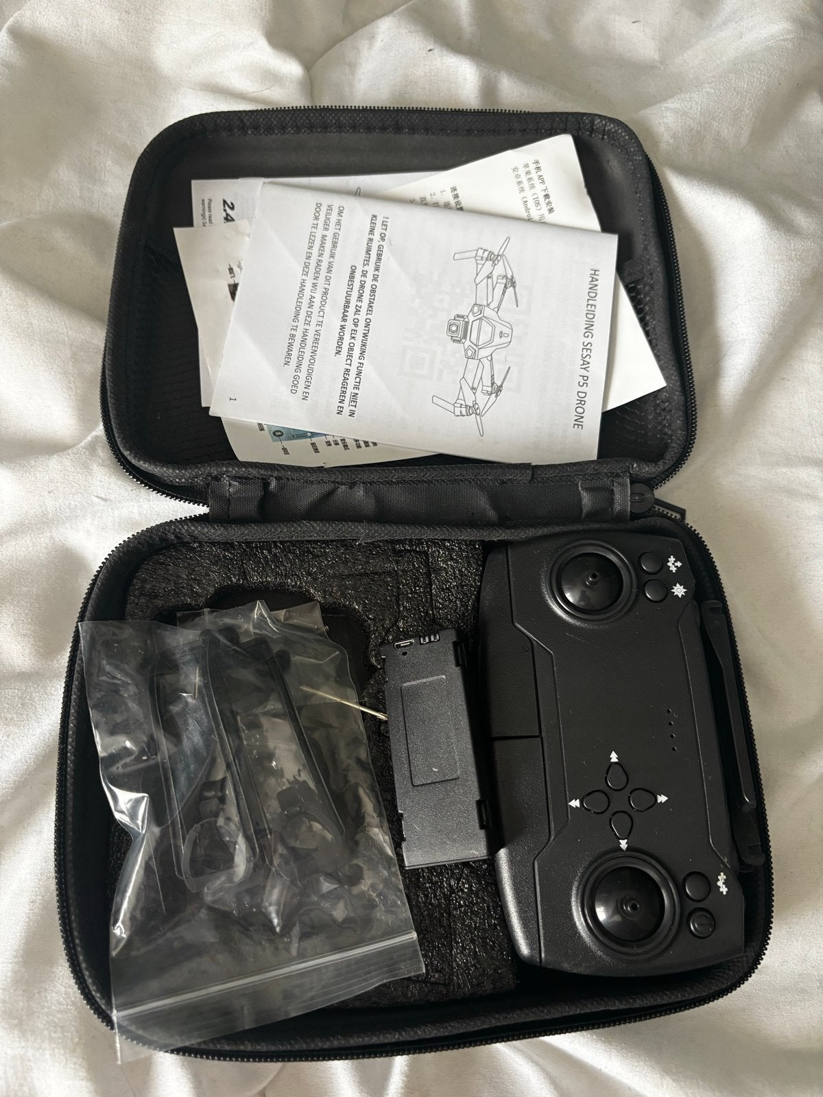 Drone pakketje - Nieuw, compleet en ongebruikt, Overige merken, Nieuw, Minder dan 100 meter, Minder dan 15 minuten