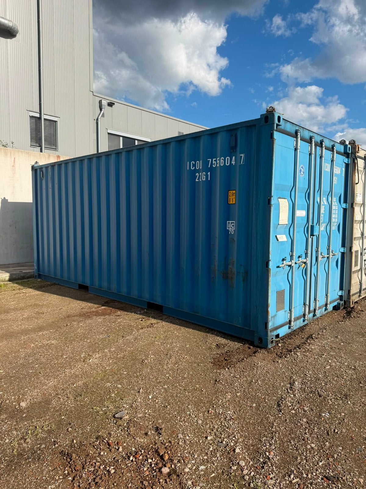 Opslagcontainer 20ft - Diverse kleuren beschikbaar, Zakelijke goederen, Machines en Bouw | Keten en Containers, Ophalen