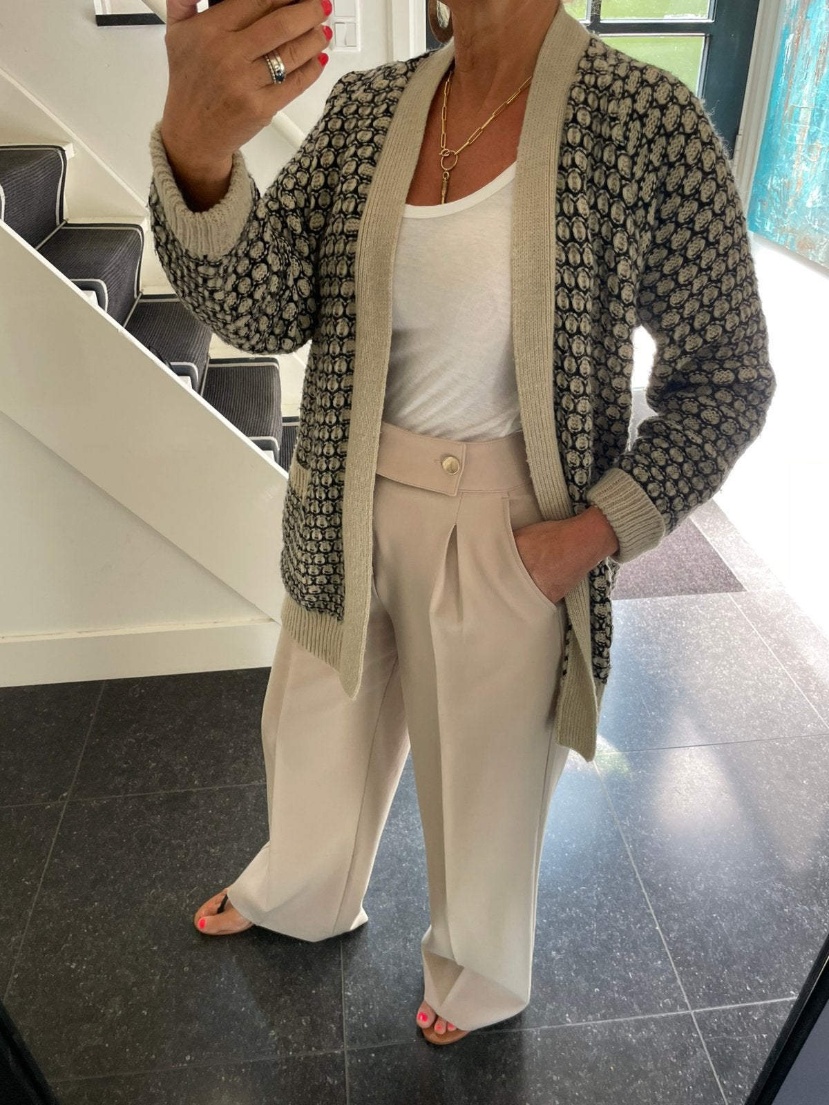 Essentiel Antwerp, hip en stijlvol vest, one size, Ophalen of Verzenden, Zo goed als nieuw, Maat 38/40 (M), Zwart