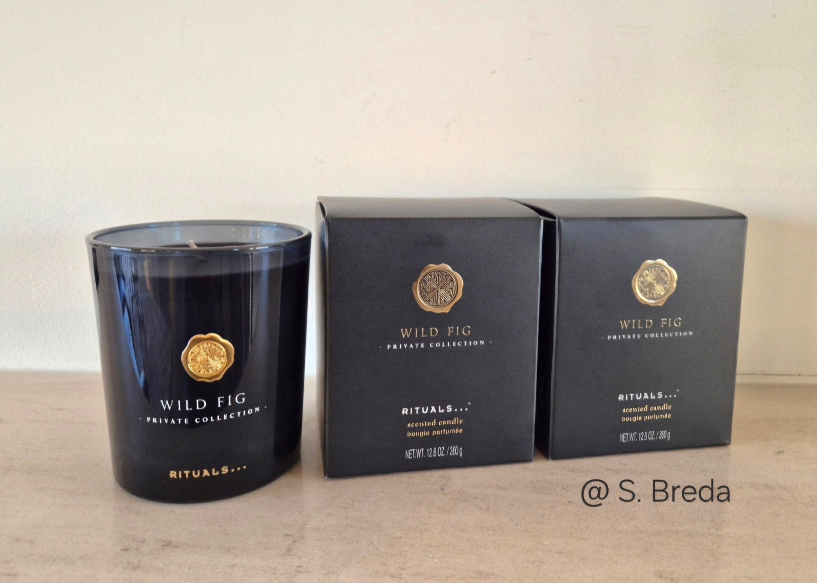 Rituals | Wild Fig | Geurkaars 360 gram kaars, Zwart, Nieuw, Ophalen of Verzenden, Glas