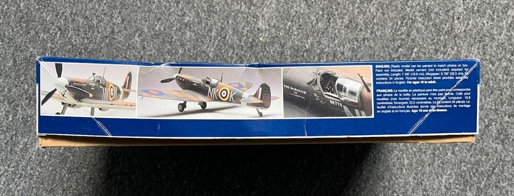 Monogram Spitfire Mk 11 1/48, Overige merken, Ophalen of Verzenden, Zo goed als nieuw, Groter dan 1:72