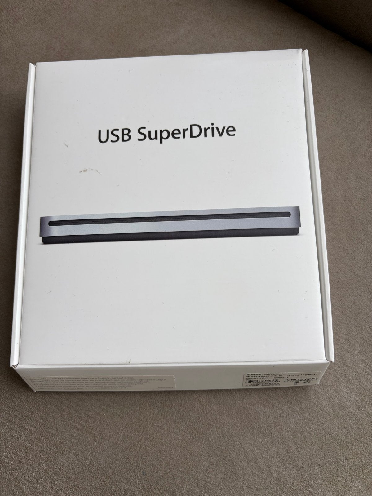 Apple USB SuperDrive - Externe DVD/CD-brander, Ophalen, Zo goed als nieuw, Extern, Cd