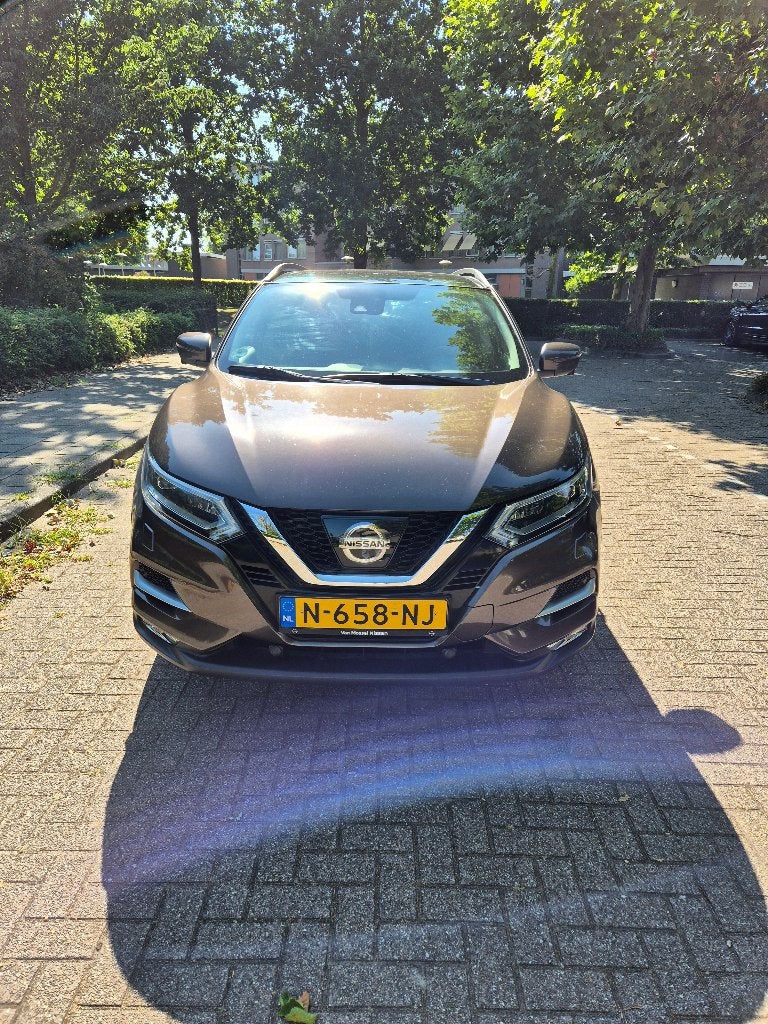 Nissan Qashqai 1.2 Digt 85KW Tek Pano 360 Stoelverw Keyless, Auto's, Nissan, Particulier, Qashqai, 360° camera, ABS, Achteruitrijcamera